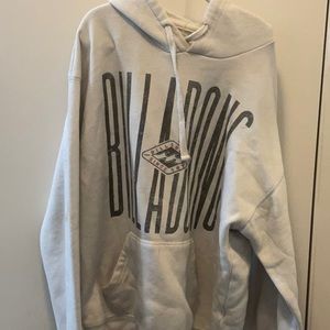Billabong white sweatshirt
